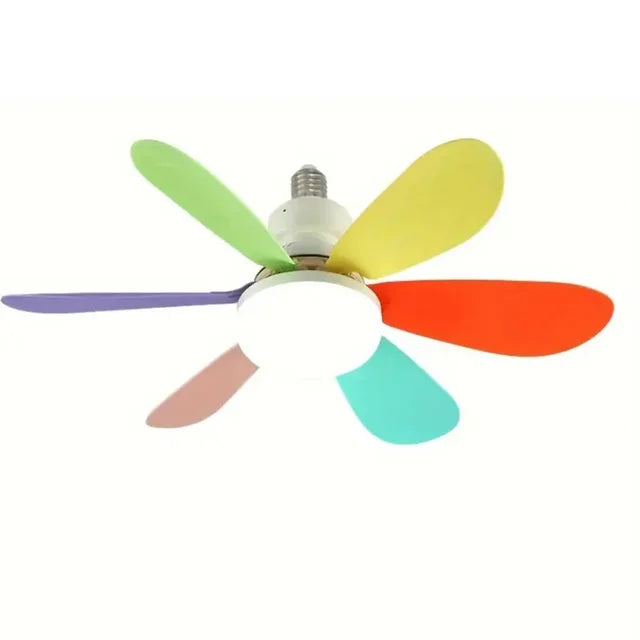 Ceiling Fan with Lights and Remote control Led Lamp-mercfair